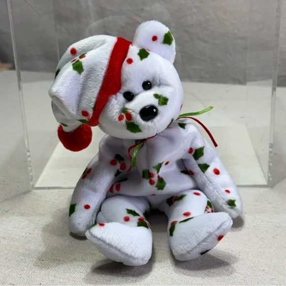 TY Beanie Babies- Holiday Plush Bear Set of 6  - Vintage - Picture 14 of 15